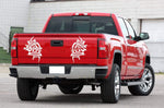 Tribal Sierra Decal Custom GMC Sierra Decals Tailgate Decal For GMC Sierra - Brothers-Graphics