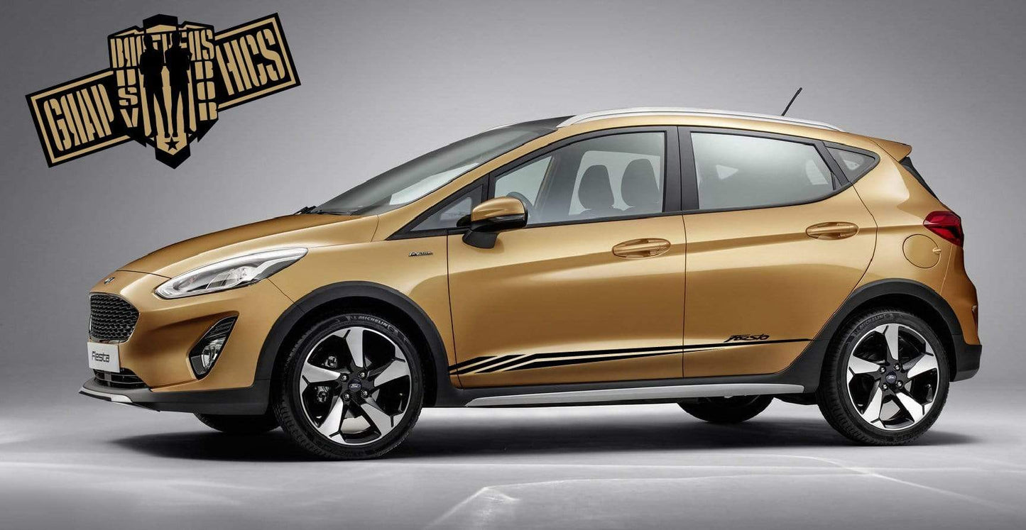 Premium Vinyl Sticker Compatible with Ford Fiesta Decorative car decals Personalized Design, 
Vehicle Enhancement, 
Sticker Street Auto