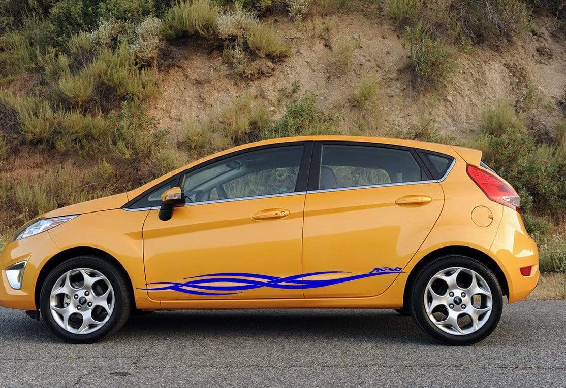 Premium Vinyl Sticker Compatible with Ford Fiesta Exclusive car decals Car Styling Premium Quality Personalized Design Vehicle Enhancement Sticker Street Auto Stylish Exclusive