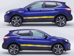 Truck decals Racing Stripes For Nissan Qashqai