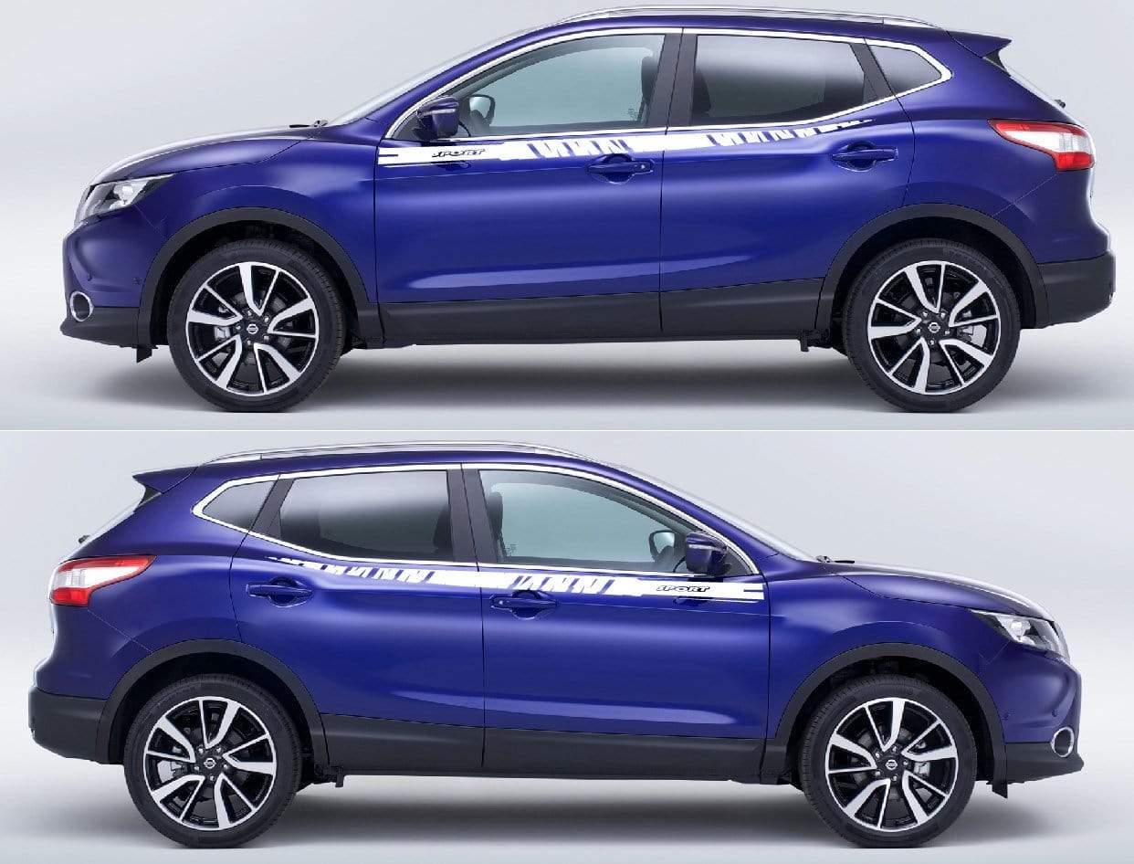 Autocollants en vinyle pour camion Nissan Qashqai