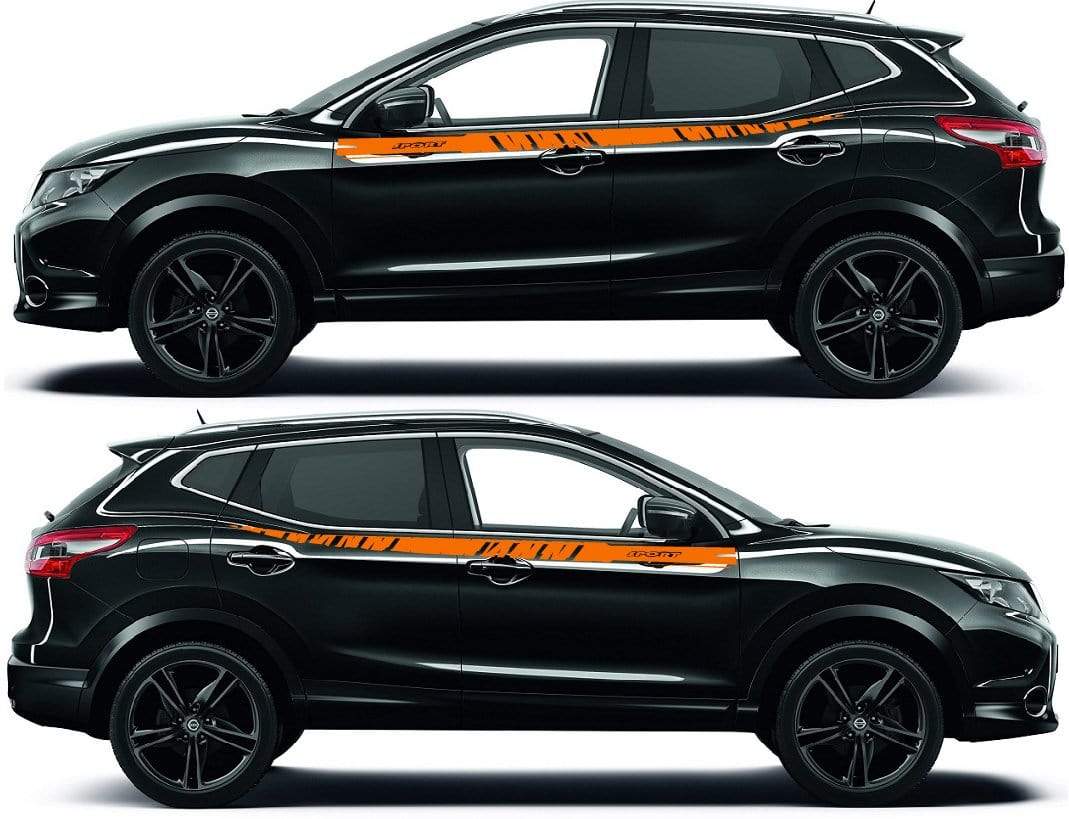 Autocollants en vinyle pour camion Nissan Qashqai