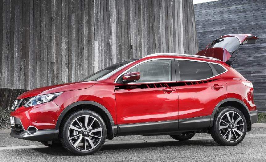 Autocollants en vinyle pour camion Nissan Qashqai