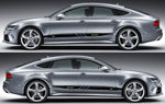 Two Color Decals & Stickers for Audi A7