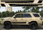 Vinyl Graphics Unique 2 Color Design Vinyl Stripes Compatible with Toyota 4Runner TRD-Pro 2022-4X4