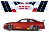 Vinyl Graphics Unique Block graphic universal sticker decal Kit for Car Any Vehicle | UNIVERSAL STICKERS