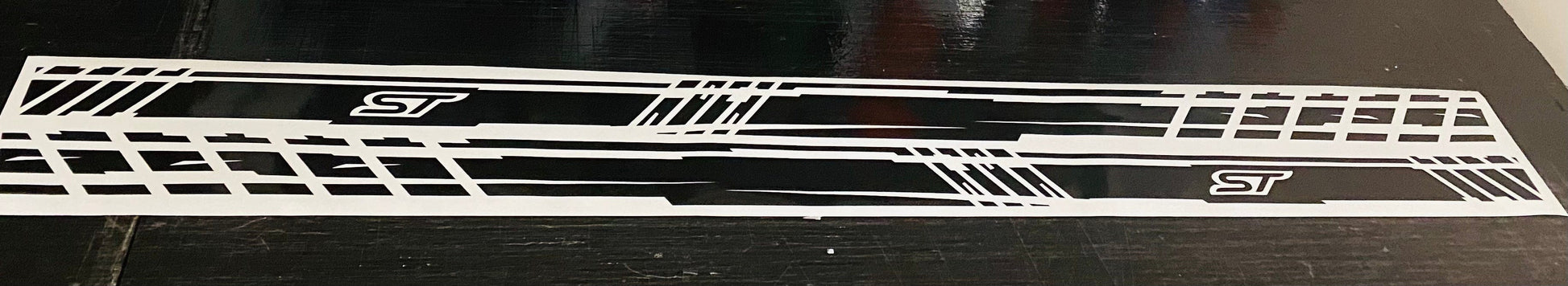 Vinyl Graphics Unique Design Decal Sticker Vinyl Side Racing Stripes for Ford Focus