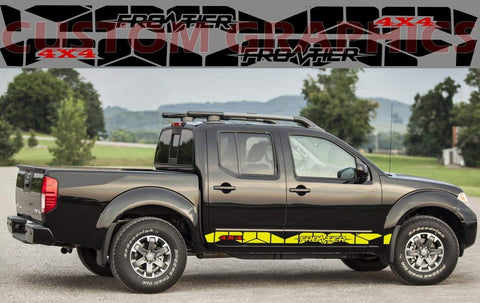 Vinyl Graphics Unique Graphic compatible with Nissan Frontier | Car Sticker | Compatible with nissan decal | universal decals stickers