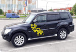 Unique Graphic Stickers Vinyl Decals Stripes for Mitsubishi Pajero