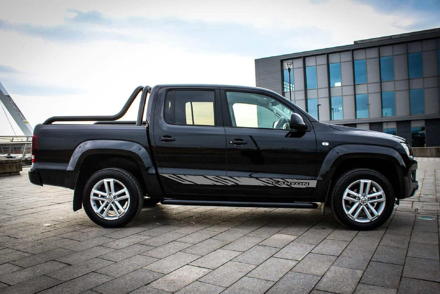 Graphismes uniques pour VW Amarok | Autocollants de la gamme VW Amarok | Kit de décalcomanies VW | Autocollants Amarok