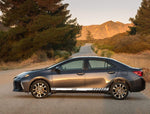 Vinyl Graphics Unique Line Graphic Gift Toyota Corolla Racing Stripes for Corolla car stickers decals