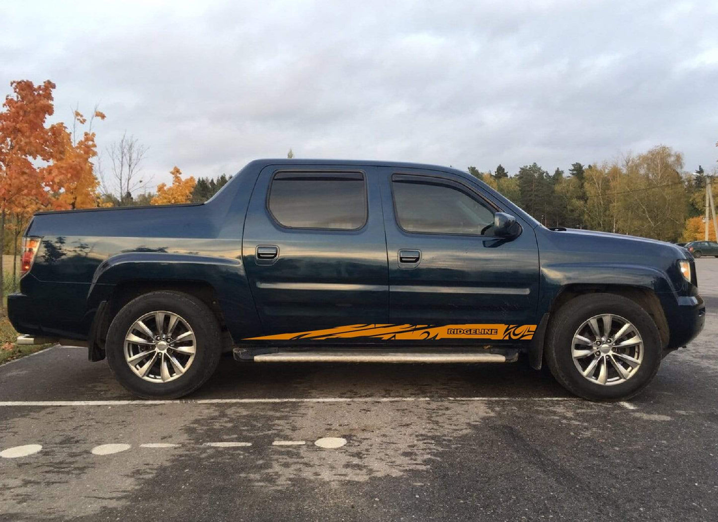 Vinyl Graphics Unique Line Graphics Vinyl Stickers Compatible With Honda Ridgeline