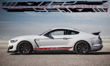 Vinyl Graphics Unique stripe Classic Design Stickers compatible with Ford Mustang  | Ford mustang sticker