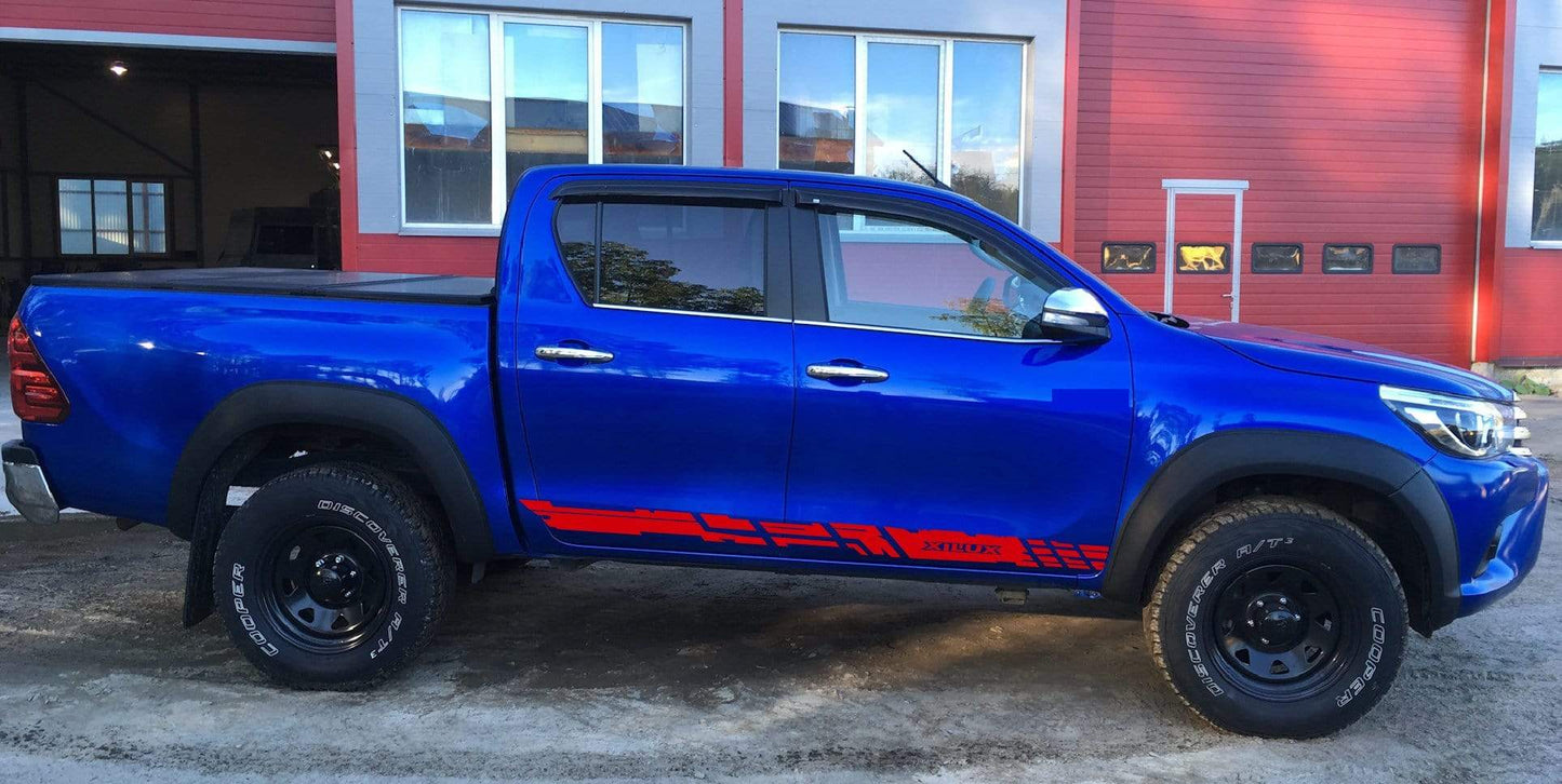 Vinyl Car Stickers for Toyota Hilux | Toyota Hilux sticker kit | Toyota Hilux decal kit