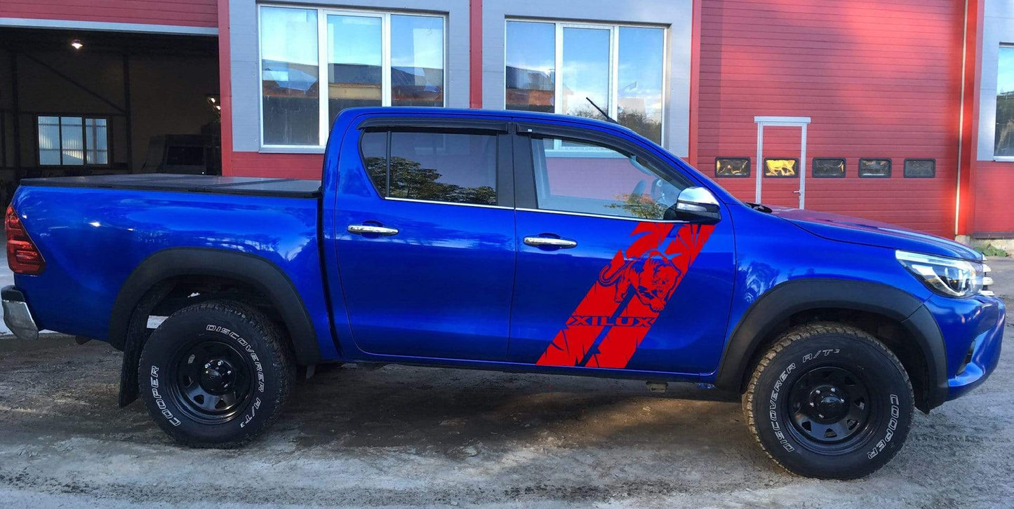 Vinyl Car Stickers for Toyota Hilux | Toyota Hilux sticker kit | Toyota Hilux stickers