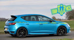 Vinyl Decal Racing Stickers Stripes Fit Seat Leon 2000-2020 - Brothers-Graphics