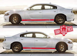 Vinyl Decal Side Door Stripe Sticker Graphics Kit Dodge Charger - Brothers-Graphics