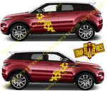 Vinyl Decal Side Stripe Sticker Graphics Kit For Range Rover Evoque - Brothers-Graphics