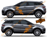 Vinyl Decal Side Stripe Sticker Graphics Kit For Range Rover Evoque - Brothers-Graphics