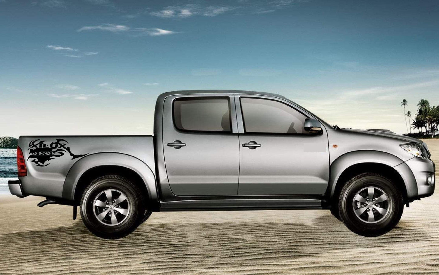 Vinyl Decal Sticker Vinyl Side Racing Stripes for Toyota Hilux