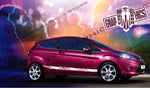 Premium Vinyl Sticker Compatible with Ford Fiesta Decorative car decals Personalized Design, 
Vehicle Enhancement, 
Sticker Street Auto