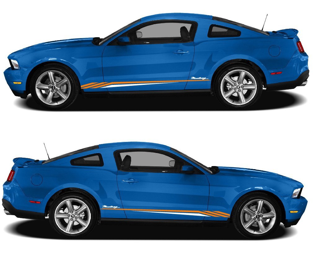 Kits de décalcomanies Mustang | Bandes Mustang | Pour Ford Mustang