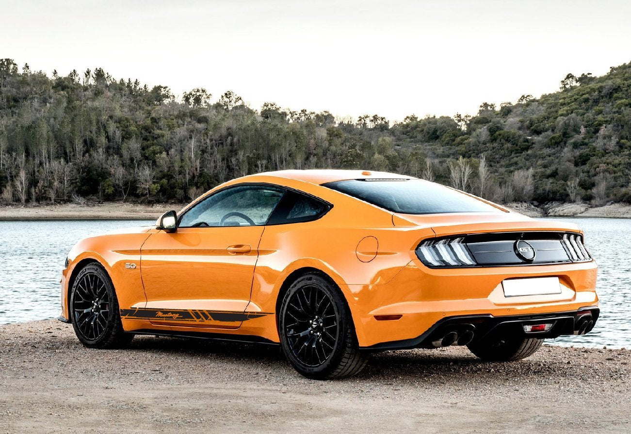 Autocollants en vinyle pour Ford Mustang | Bandes latérales Ford Mustang | Autocollants Shelby | Autocollants pour voiture Mustang