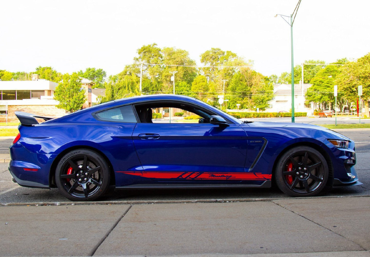 Autocollants en vinyle pour Ford Mustang | Bandes latérales Ford Mustang | Autocollants Shelby | Autocollants pour voiture Mustang