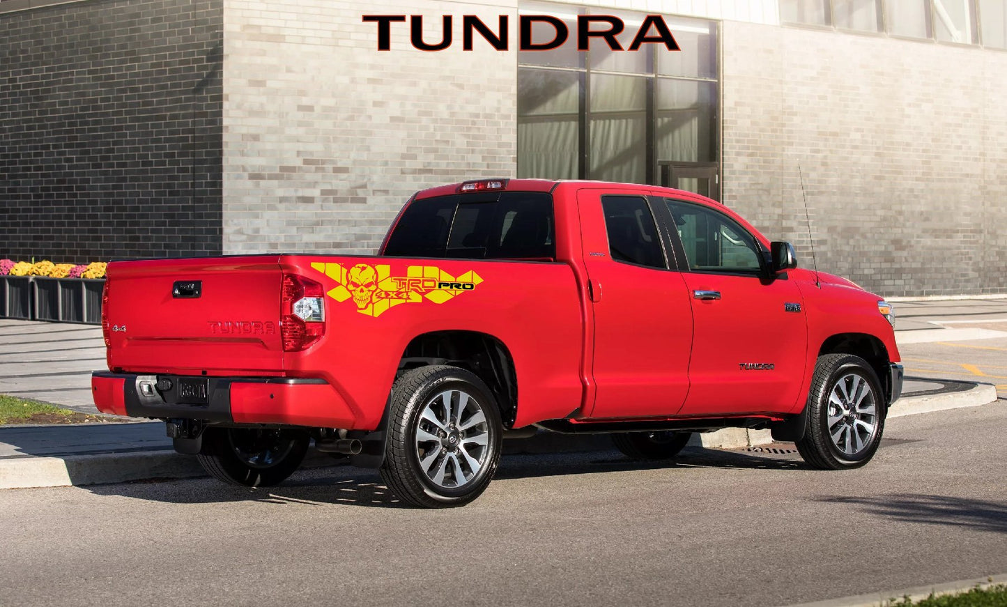 Autocollants graphiques en vinyle pour Toyota Tundra