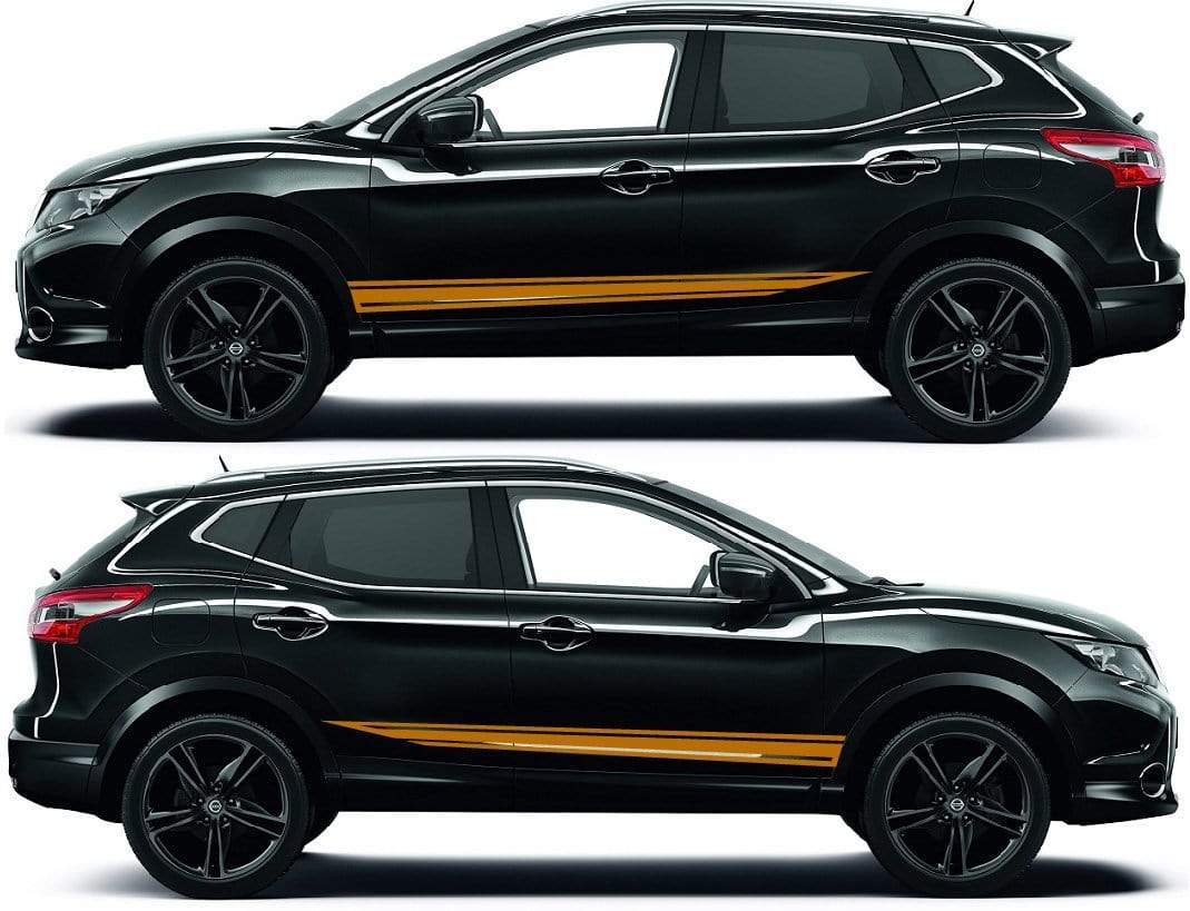 Vinyl Graphics Rally Decals For Nissan Qashqai