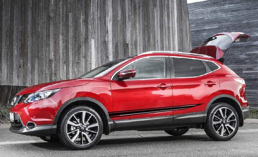 Vinyl Graphics Rally Decals For Nissan Qashqai