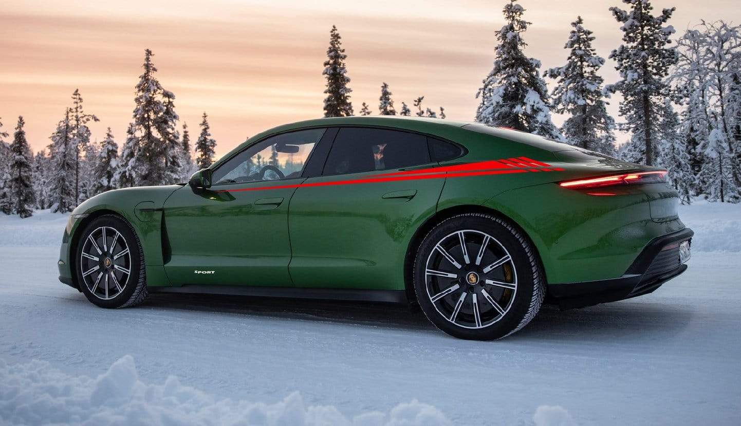 Vinyl Graphics Rally Stickers For Porshe Universal decals