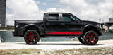 Vinyl Graphics Side Racing Stripes for Ford F-150 Raptor Design