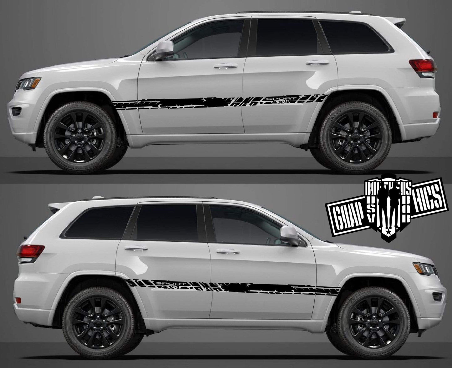 Vinyl Graphics Special Made for Jeep Grand Cherokee - Brothers-Graphics