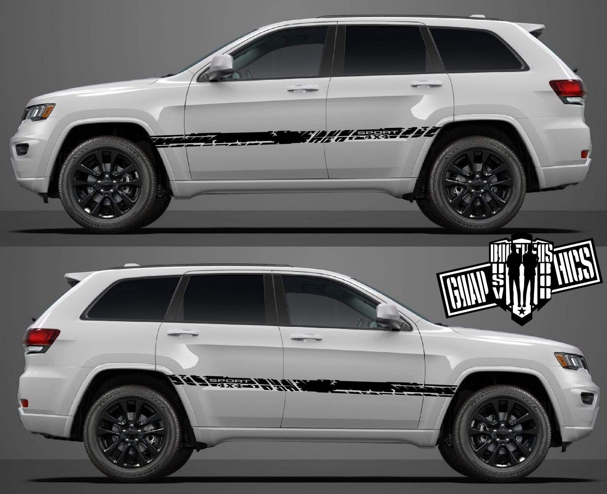 Vinyl Graphics Special Made for Jeep Grand Cherokee - Brothers-Graphics