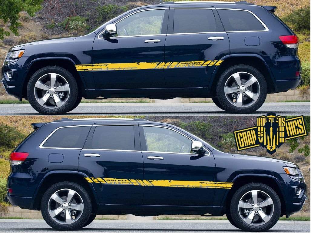 Vinyl Graphics Special Made for Jeep Grand Cherokee - Brothers-Graphics