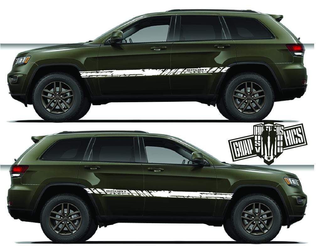 Vinyl Graphics Special Made for Jeep Grand Cherokee - Brothers-Graphics