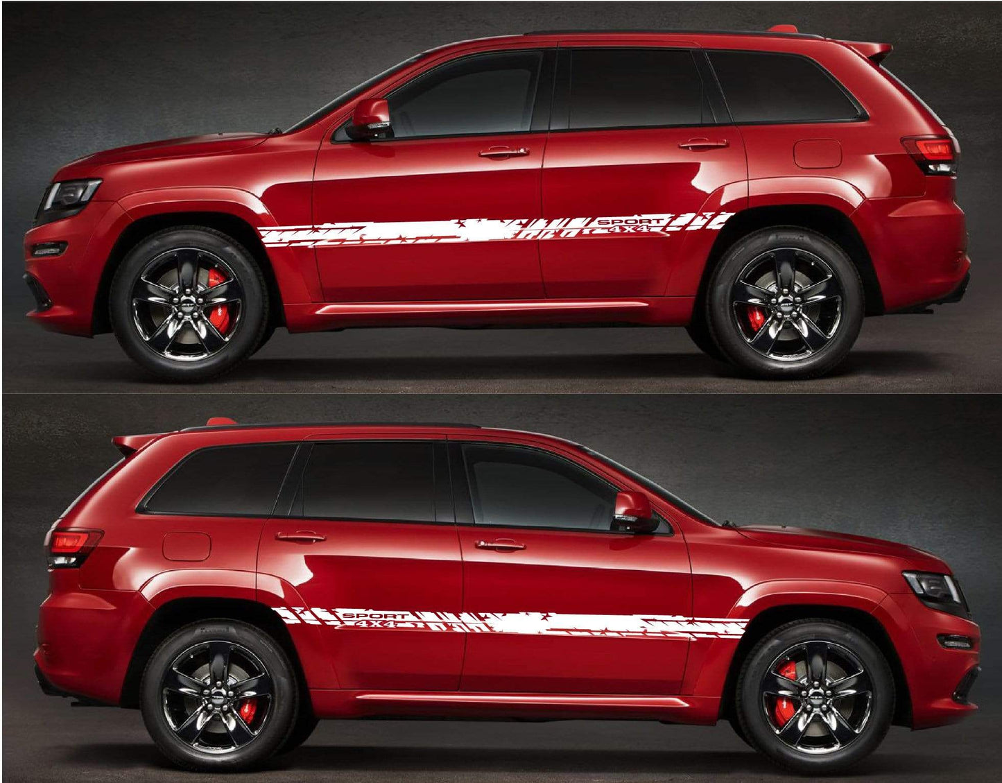 Vinyl Graphics Special Made for Jeep Grand Cherokee - Brothers-Graphics