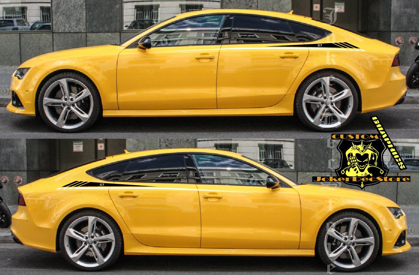 Autocollants graphiques en vinyle pour AUDI A7
