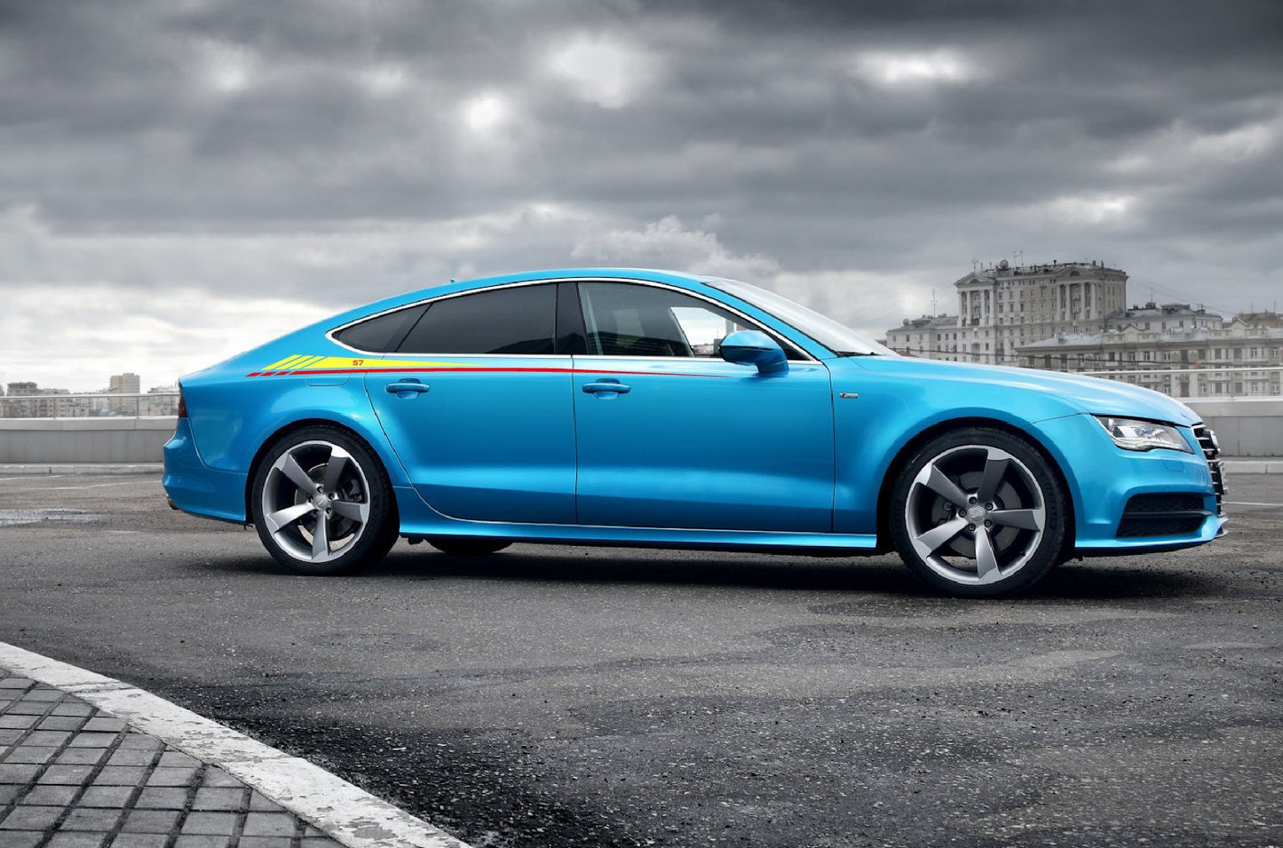 Autocollants graphiques en vinyle pour AUDI A7