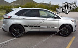 Premium Vinyl Stickers Compatible With Ford Edge Style Design Block Design