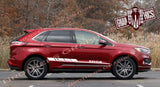 Premium Vinyl Stickers Compatible With Ford Edge Style Design Block Design