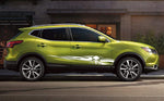 Autocollants graphiques en vinyle uniques en forme de crâne pour Nissan Qashqai