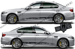 Vinyl Racing Stripe Stickers For BMW M5 bmw m5 racing stripes - Brothers-Graphics