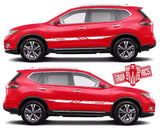 Vinyl Racing Stripe Stickers For Nissan Rogue - Brothers-Graphics