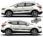 Vinyl Racing Stripe Stickers For Nissan Rogue - Brothers-Graphics