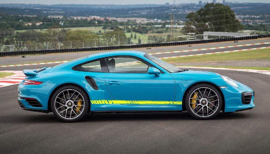 Vinyl Side Rally Racing Stripes for Porshe Universal decals