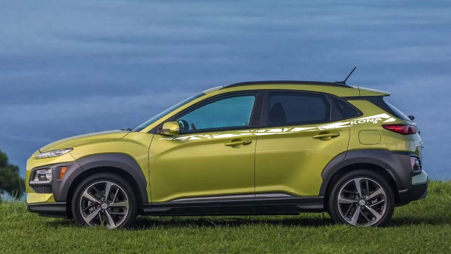 Premium Quality Vinyl Stickers Beautiful Graphics For Hyundai Kona BFF