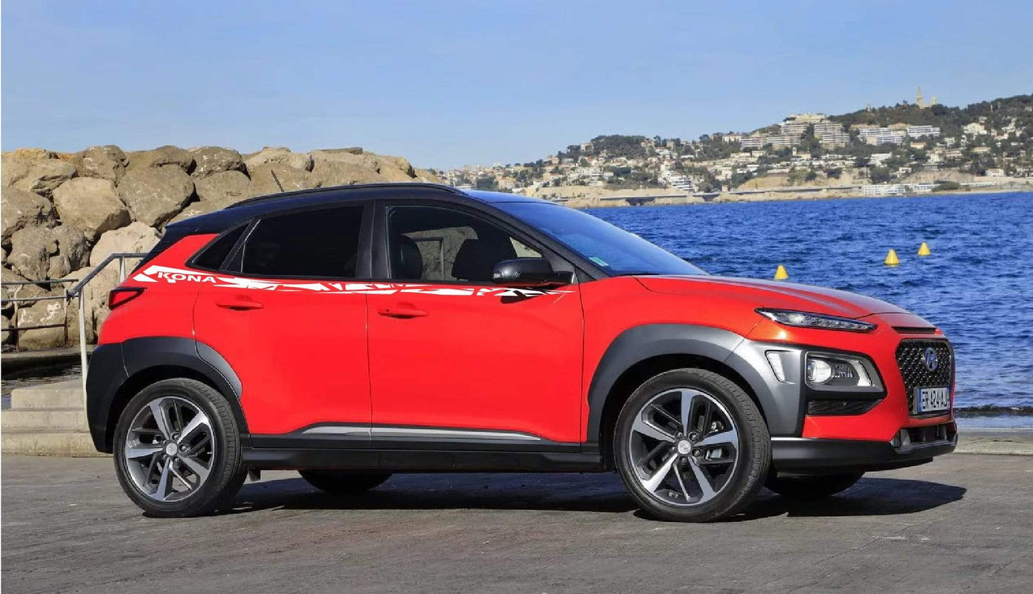 Premium Quality Vinyl Stickers Beautiful Graphics For Hyundai Kona BFF