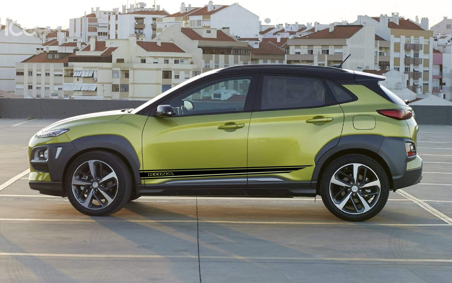 Autocollants en vinyle graphiques classiques pour Hyundai Kona